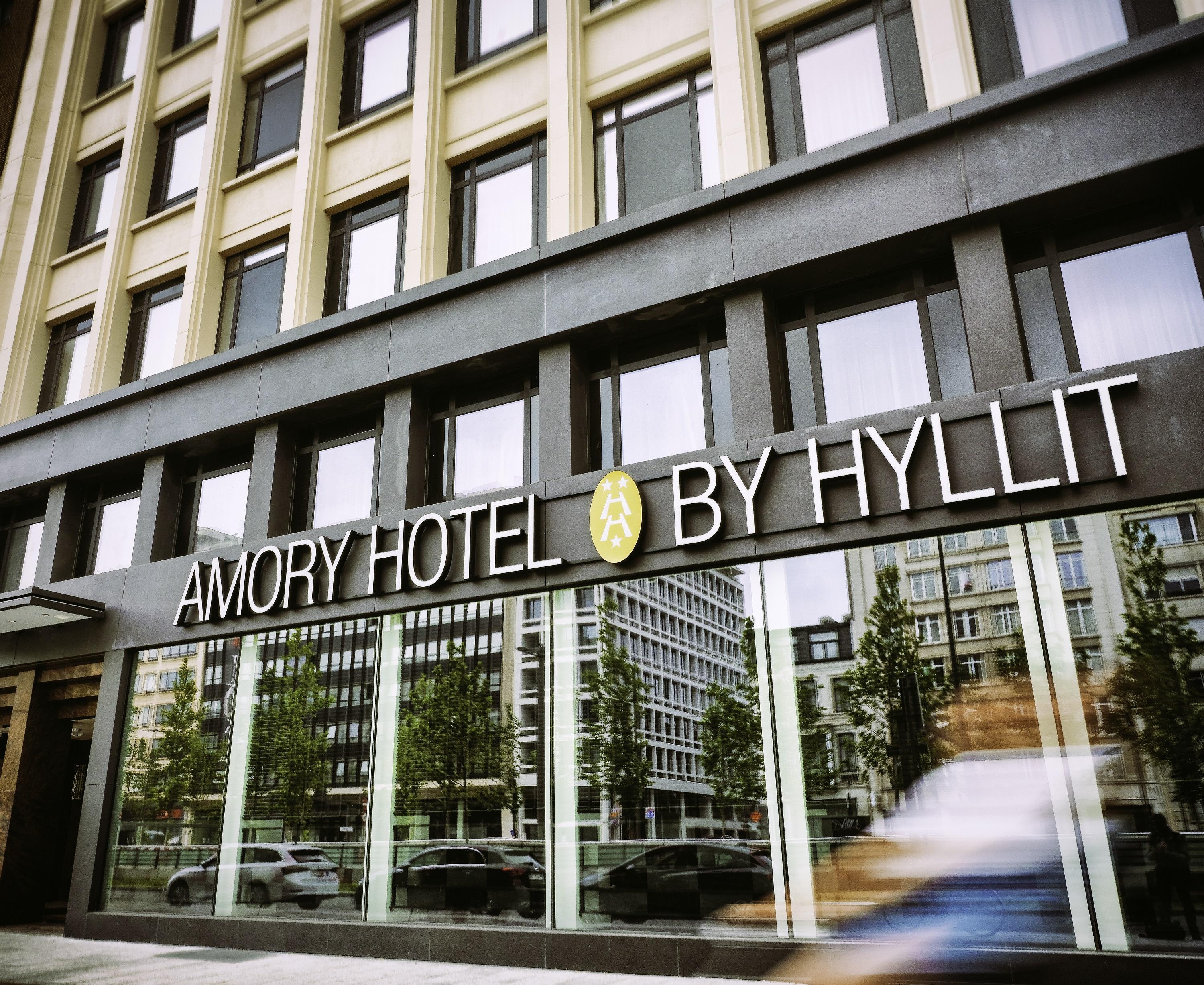 Amory Hotel By Hyllit Antwerpen Bagian luar foto